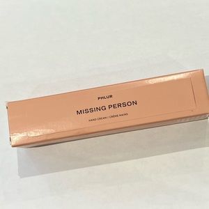 Phlur Missing Person Hand Cream - NWT